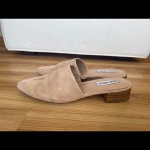 Steve Madden Mules beige size 9